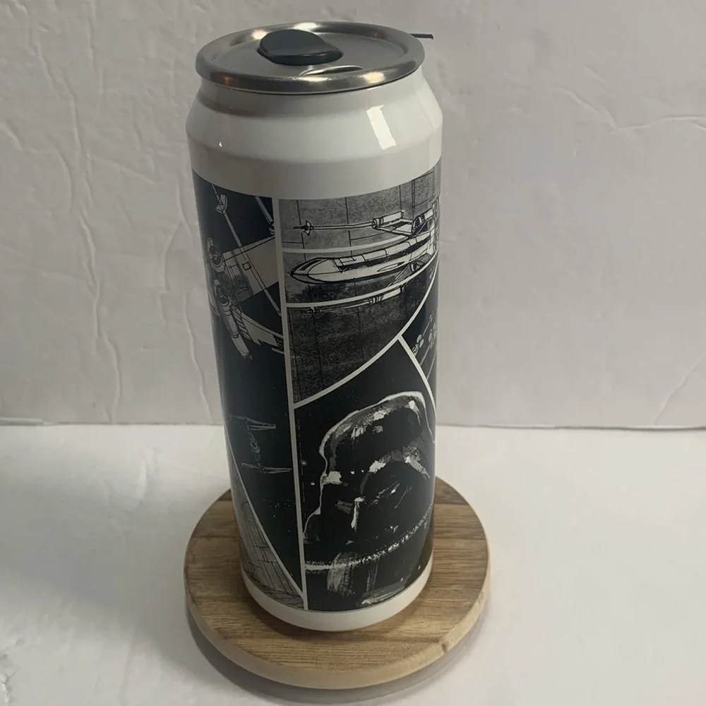STAR WARS 16oz Tumbler Storyboards Stainless Steel Can 16 Oz New